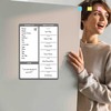 MagnetShop Magnetic Dry Erase White Board Planner for Fridge |