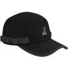 Kangol Waxed Utility 5 Panel Baseball Cap (One Size, Black),