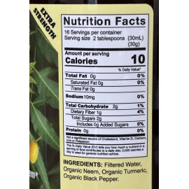 Livingston Natural Herbal Labs Pure Neem With Turmeric By Livingston Natural Herbal Labs, Plant-Based Foods,