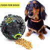 EULAPGOE Dog Toy Ball 9cm Treat Dispenser Ball Toy Interactive