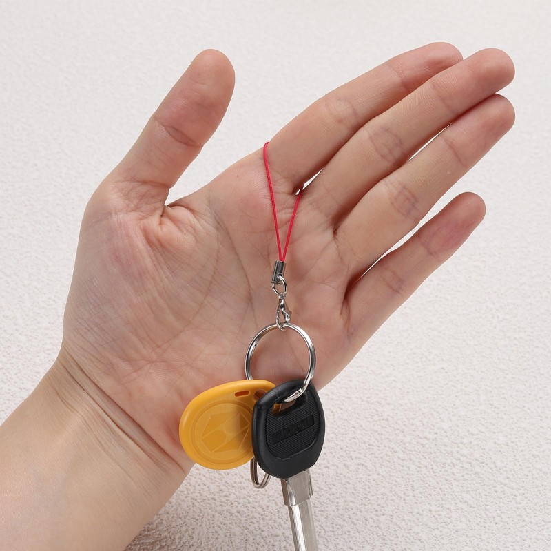 Sourcing Map 100Pcs White Lanyard with Lobster Clasp for Cellphone