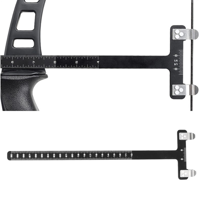 RTLR Archery Bow Turning Kit, Accurate Measurement Aluminum Alloy Nock