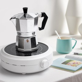 MERMOO YILAN Espresso Maker for 3 Cups Aluminium Mocha Italian Espresso Machine 150 ml Mocha Pot Espresso Maker