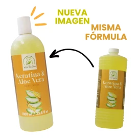 Productos Mart Mexico Tónico Capilar Keratina Y Aloe Vera Nutrición Capilar (1 L)