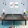 MOLATIN 14 Inch Metal Bed Frame,Heavy Duty Metal Platform Bed