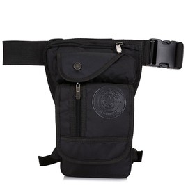Xieben Motorcycle Leg Bag Drop Leg Bag Waist Bag Leg Bag for Men Women Waist Belt Bag Cycling Travel Outdoor Sports Tactical Military Hiking Camping Black