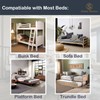 NobleRealm® 𝗕𝗲𝘁𝘁𝗲𝗿 𝗦𝗶𝘇𝗲 Sleeper Sofa Board | Twin Bunkie Board