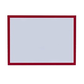 Bi-Office Document Holder DIN A4 Red Magnetic Pack of 5