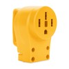 Camco Power Grip Camper/RV 50-Amp Female Replacement Receptacle - Features