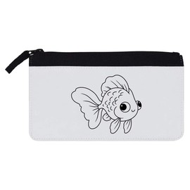 Azeeda 'Goofy Goldfish' Pencil Case (PC00055519)