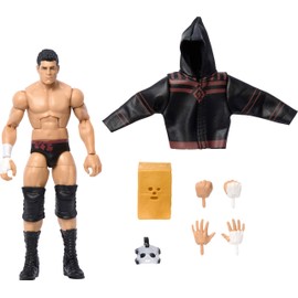 Mattel Mattel WWE Elite Action Figure & Accessories, Greatest Hits 2025, 6-inch Collectible Cody Rhodes The American Nightmare with 25 Articulation Points & Swappable Hands