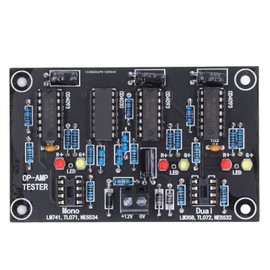 Operational Amplifier Single Dual OP AMP Tester Board Module TL071 TL072 TL081 TL082