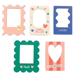 Mr. Wonderful - Magnetic Photo Frames for a Great Couple - Set of 5 Magnetic Photo Frames - Made from Flexible Magnetic Film