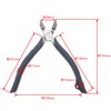 Takagi x TSUNODA JIS Angled Nipper, 5.9 inches (150 mm),