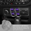 Jimen Compatible with Jeep Wrangler JL JLU 2018-2023 and Jeep