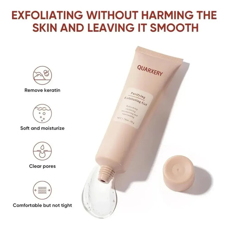 Y* 2 Gel Exfoliante Purificante Quarxery, Crema **#