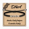 MAOFAED DNA Double Helix Bracelet for Women, Chemistry Science Molecule