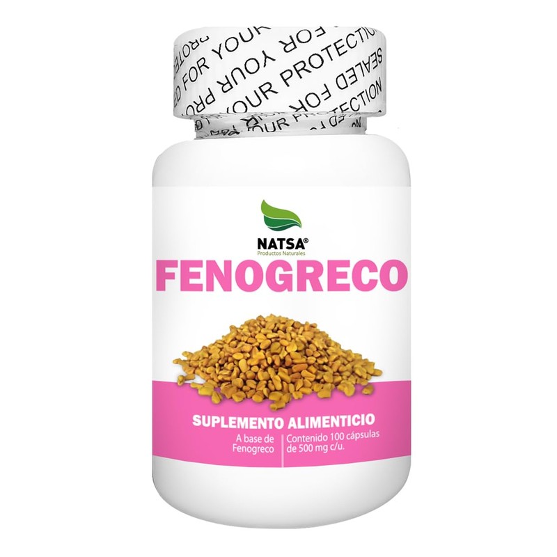 NATSA Fenogreco 100 cápsulas, calidad Premium
