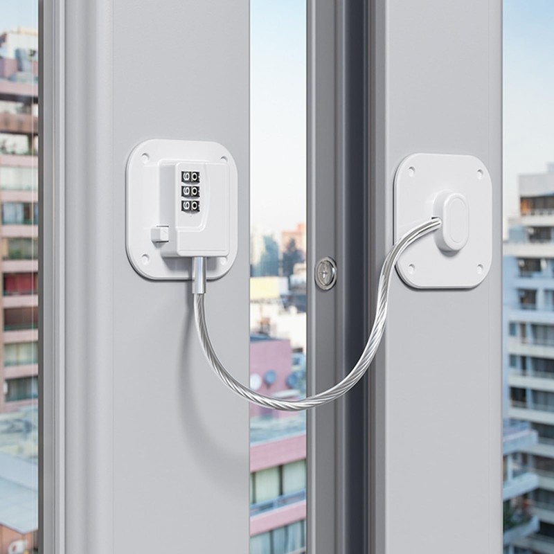 Baby Safety Child Lock Cabinet Lock with Code for Children,