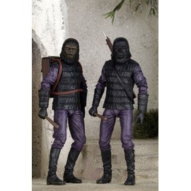 star images 7-Inch Planet of The Apes Gorilla Soldier Action Figure (Pack of 2)