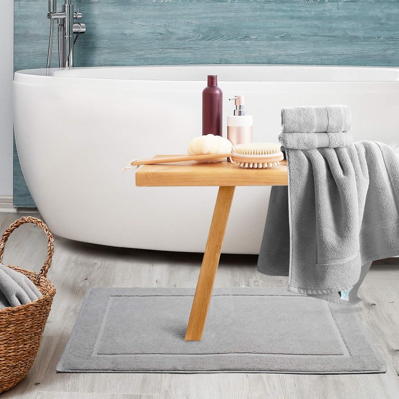 Hearth & Harbor Bath Mat Towels - 100% Ring Spun