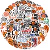 50pcs Parody Basketball Stickers Funny Basketball Stickers Dunk Shoot Decals