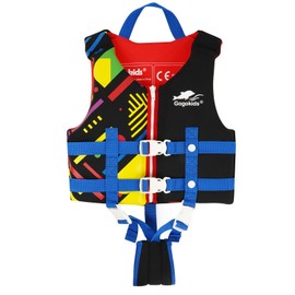 Gogokids Toddler Swim Vest, Kids Float Jacket for 20-30-40-50 lbs Girls and Boys, Float Swimwear with Duel Adjustable Safety Strap, for 2-9 Year Old Children