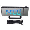 Projection Alarm Clock 7.4 Inch LED Mirror Digital Alarm Clock