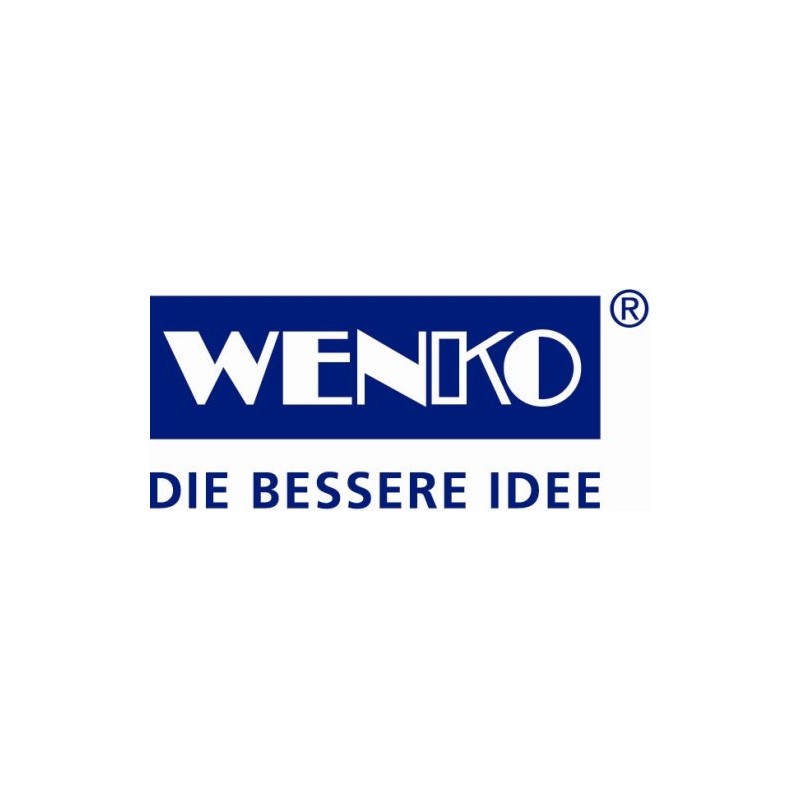 Wenko 15495100 Exclusive cosmetic pedal bin Shiny, capacity 3 L,