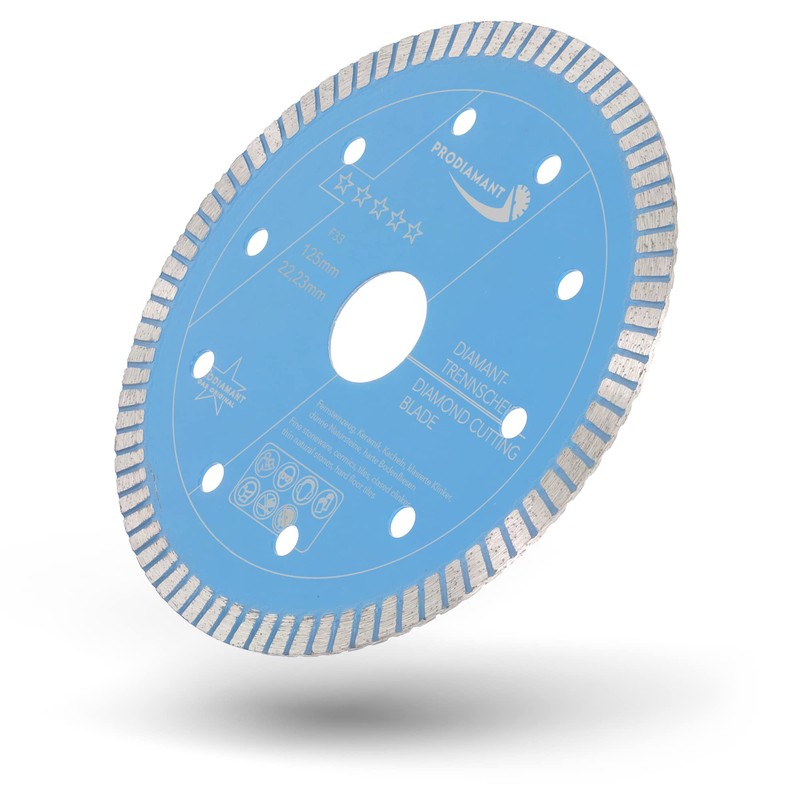 PRODIAMANT F33 Professional Diamond Tile Disc Diameter 125 mm x