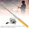 Portable Mini Pen Shape Fishing Rod Pole Pocket Retractable Fishing