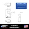 PACLOCK's 88-Series Shrouded Trailer Coupler Lock, Standard Rekeyable (SR), One