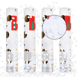 Taozoey Party Popper 30 cm, Confetti Cannon Wedding, 3-5 m Effect Height, Confetti Cannon Birthday, Confetti Cannon, for Wedding, Birthday, Baby Shower, Graduate, Party