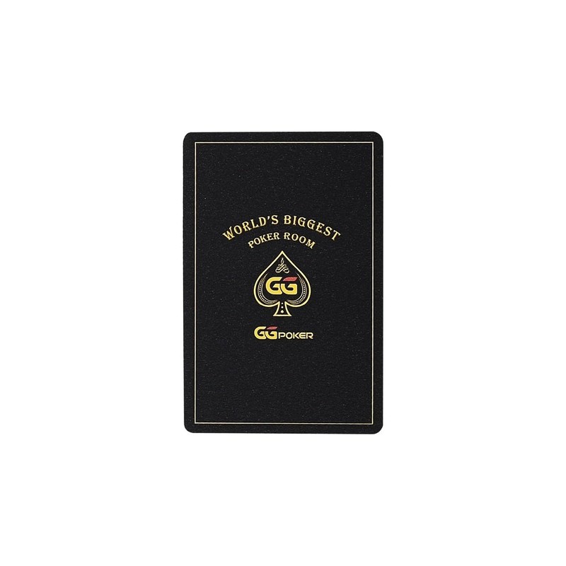 Generic GGPOKER Card Deck 100% Plastic Playing Cards, 2-Deck Poker