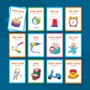 Speech Therapy Flash Cards for Toddlers 1-4, Phonics, Learning Toys
