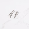 LT Easiyl 50Pcs Stainless Steel Cascade Swivels For Sea Fishing