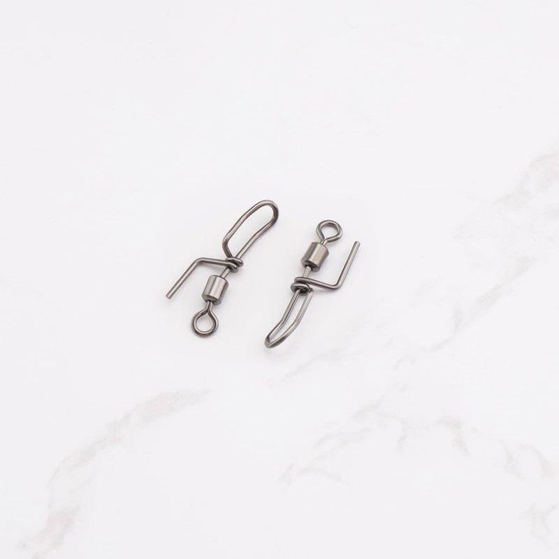 LT Easiyl 50Pcs Stainless Steel Cascade Swivels For Sea Fishing