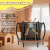 Zoshine Durable Safe Soft Indoor Baby Sensory Training Quiet Trampoline