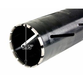 Steel Dragon Tools 6" (152 mm) Dry Diamond Concrete Core Drill Bit