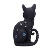 Nemesis Now Nine Lives Cat Figurine, Black, 22cm, Synthetic Resin