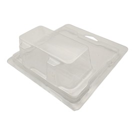 Clear Plastic Blister Case for Hot Wheels & Matchbox SHORT CARD 1:64 Cars, 14.4 x 13.2 x 5 cm, 10-Pack