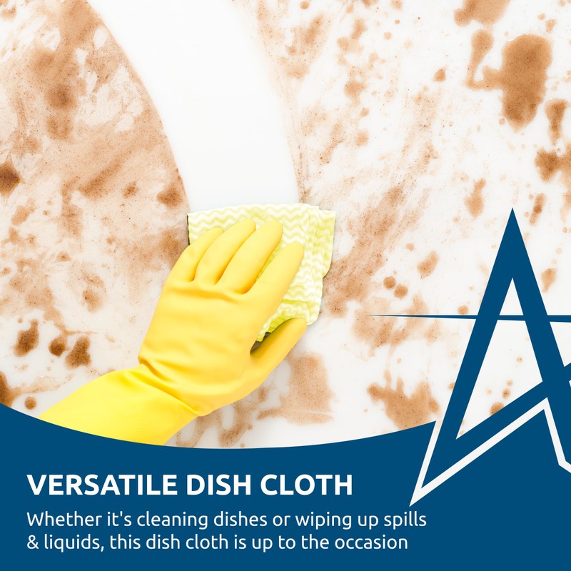 Andarta - Yellow J-Dish Cloths - Pack of 50 (35