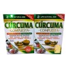 Cúrcuma Compuesta, Colageno, Life Natural, 2pack 120tabletas