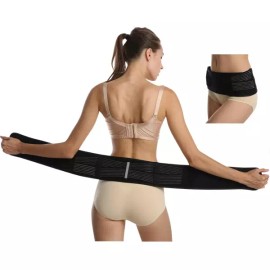 SUNFATT 여성용 SUNFAT Sacroiliac SI 관절 벨트 및 남성용 고관절 브레이스 좌골 골반 에 대한 플러스 사이즈 허리 [4.7 wide 43-57 Hip / 43-57 Hip] Women's SUNFAT Sacroiliac SI Joint Belt & Men's Hip Brace for Plus Size Waist [4.7 wide 43-57 Hip / 43-57 Hip]