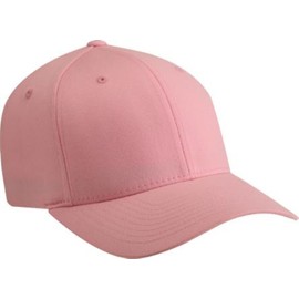 Yupoong Flexfit Baseball Cap - LIGHT PINK - Small / Medium