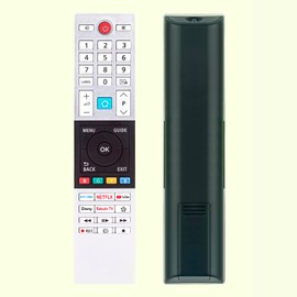 Replacement Remote Control CT-8567, Fit for Toshiba UHD VIDAA TV 43/50/55/65 UV23 UV33 QV23 Series 43UV2363DG 43UV3463DAW 50UV3463DAW 55UV3463DAW 65UV3463DAW 24WV3 463DAZ 32LV3E63DAZ 40LV2E63DAZ