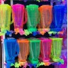 DAS 20 Vasos Licuachela Micheladas 1250ml Neon Fiesta Regalo