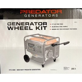 Predator 8 in Never-Flat Generator Wheel Kit for 4000 to 9000 Watt Predator Generators