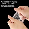 200Pcs Waterproof Shower Ear Cover Useful Clear Ear Protectors Transparent