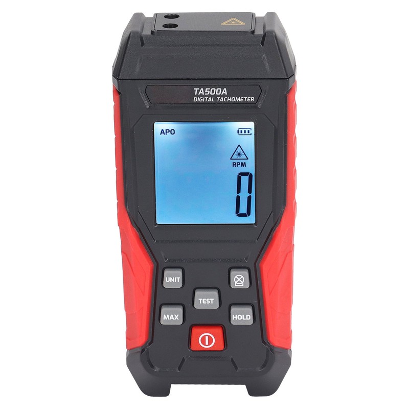 TA500A Digital Tachometer Valve Lockable Non Contact Portable RPM Meter